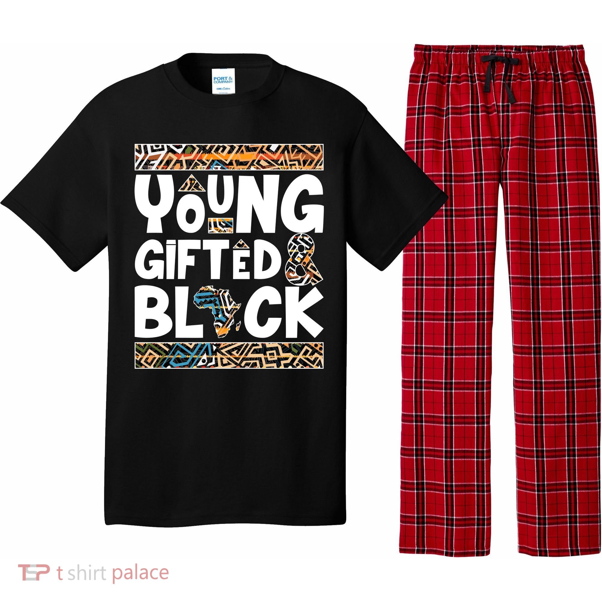 Young Gifted And Black Pajama Set