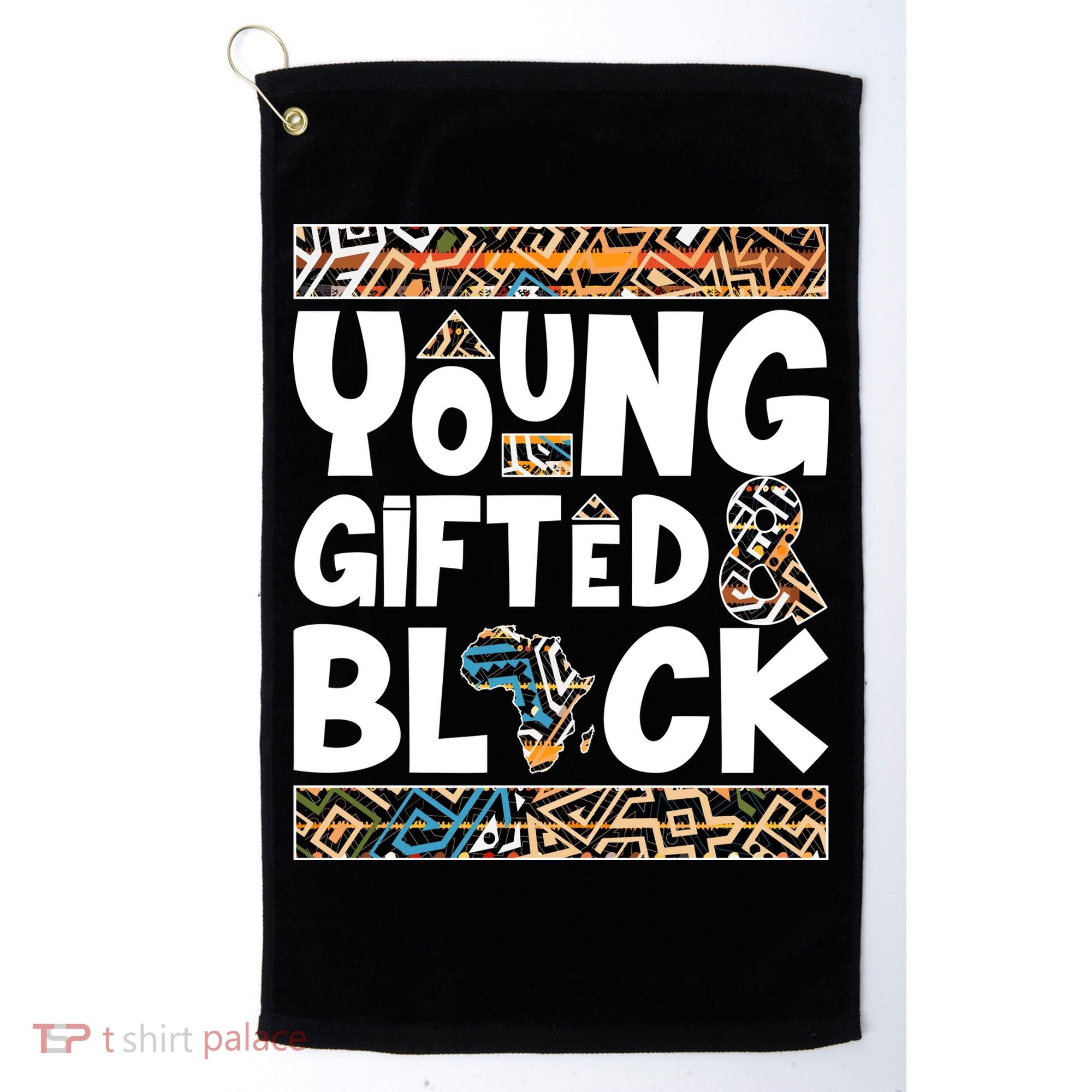 Young Gifted And Black Golf Towel