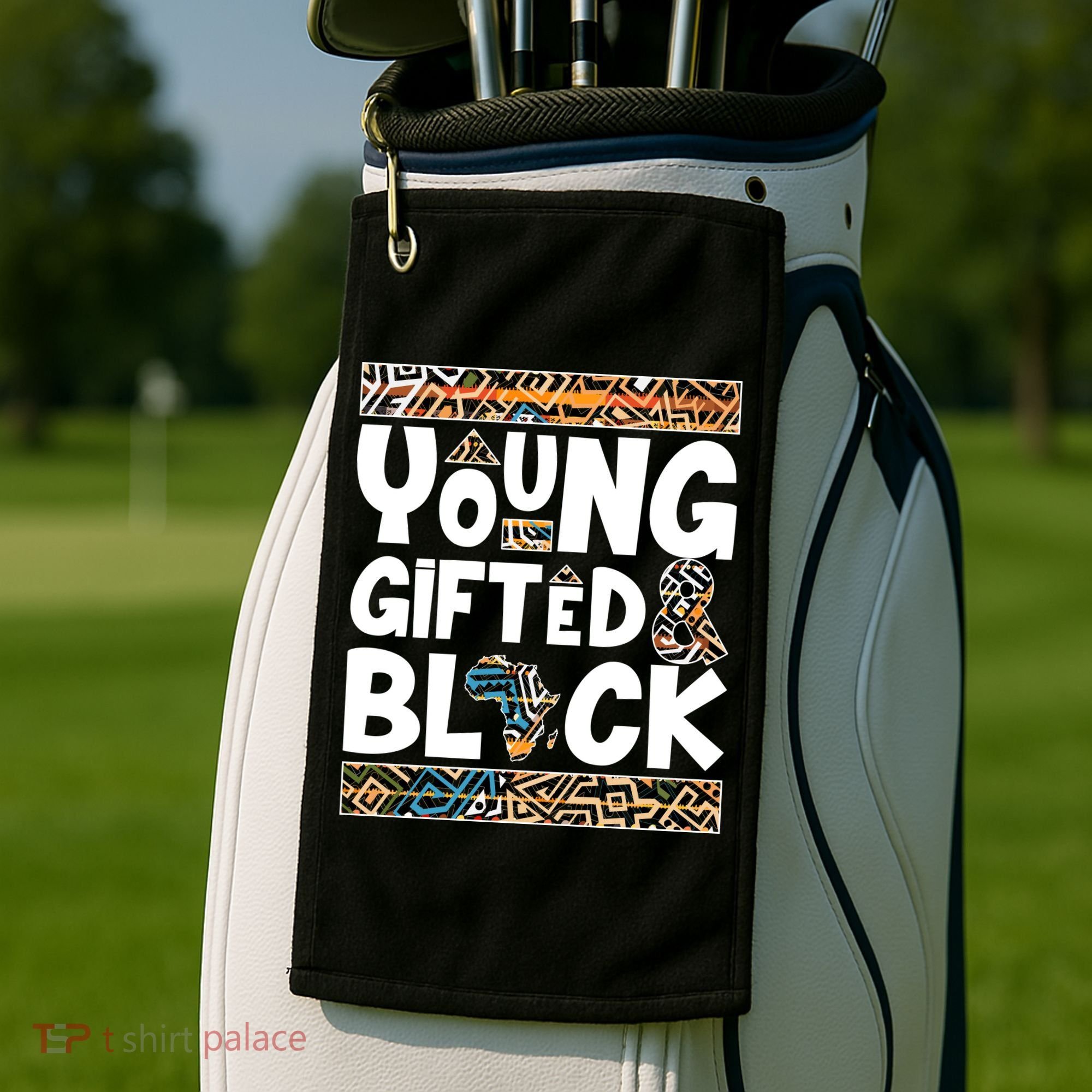Young Gifted And Black Golf Towel