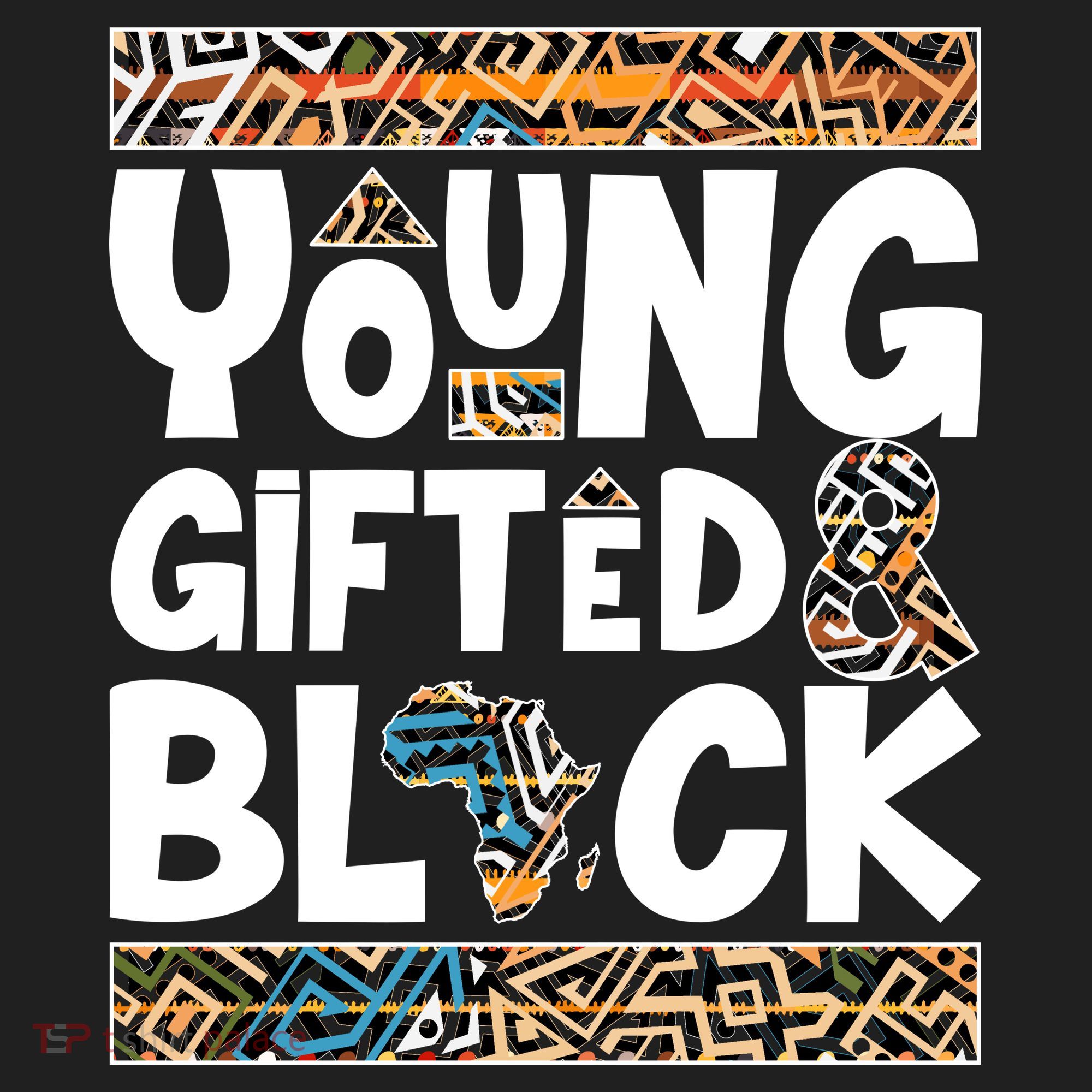 Young Gifted And Black Golf Towel
