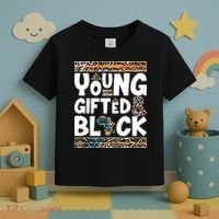 Young Gifted And Black Toddler T-Shirt thumb 3