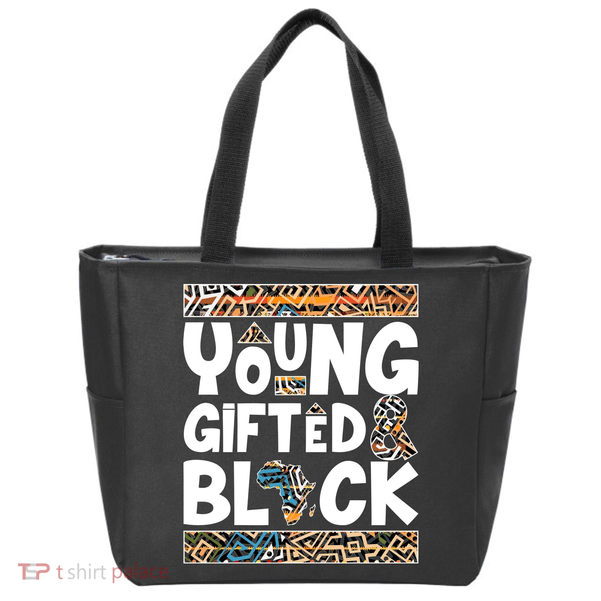 Young Gifted And Black Tote Bag