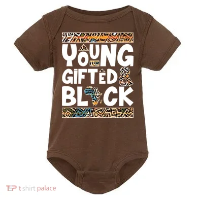 Young Gifted And Black Baby Bodysuit