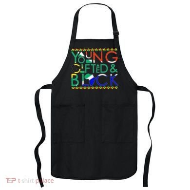 Young Gifted And Black Africa Map Apron