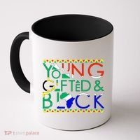 Young Gifted And Black Africa Map Coffee Mug thumb 0