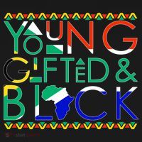 Young Gifted And Black Africa Map Women's Hoodie thumb 2