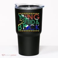 Young Gifted And Black Africa Map Tumbler thumb 0