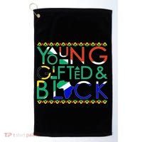 Young Gifted And Black Africa Map Golf Towel thumb 0