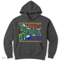 Young Gifted And Black Africa Map Hoodie thumb 0