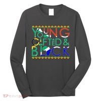 Young Gifted And Black Africa Map Long Sleeve Shirt thumb 0
