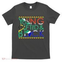 Young Gifted And Black Africa Map T-Shirt thumb 0