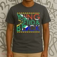 Young Gifted And Black Africa Map T-Shirt thumb 3