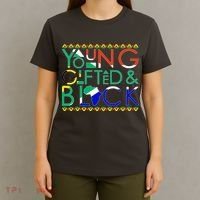 Young Gifted And Black Africa Map T-Shirt thumb 4