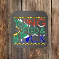 Young Gifted And Black Africa Map Coaster thumb 0