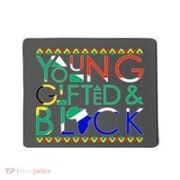 Young Gifted And Black Africa Map Mousepad thumb 0