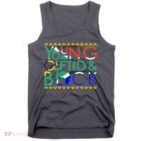 Young Gifted And Black Africa Map Tank Top thumb 0