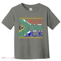 Young Gifted And Black Africa Map Toddler T-Shirt thumb 0