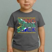 Young Gifted And Black Africa Map Toddler T-Shirt thumb 2