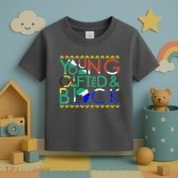 Young Gifted And Black Africa Map Toddler T-Shirt thumb 3