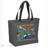 Young Gifted And Black Africa Map Tote Bag thumb 2