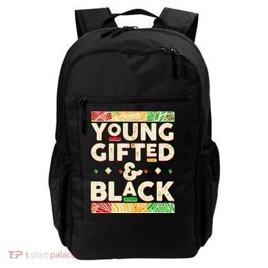 Young Gifted And Black African Colors Backpack