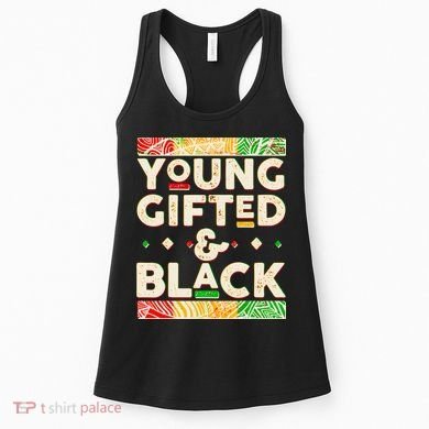 Young Gifted And Black African Colors Women's Tank Top