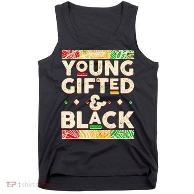 Young Gifted And Black African Colors Tank Top