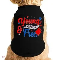 Young Wild And Free USA Doggie Tank thumb 0