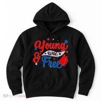 Young Wild And Free USA Hoodie thumb 0