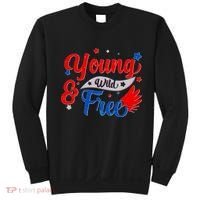 Young Wild And Free USA Sweatshirt thumb 0