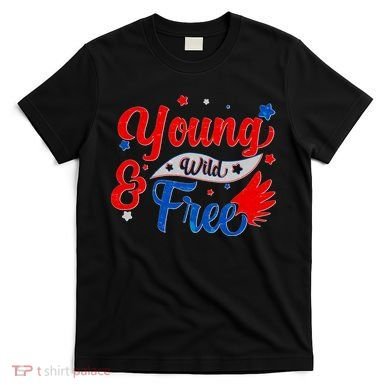 Young Wild And Free USA T-Shirt