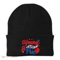 Young Wild And Free USA Beanie thumb 0