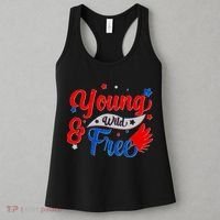 Young Wild And Free USA Women's Tank Top thumb 3