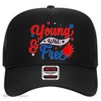 Young Wild And Free USA Hat thumb 0