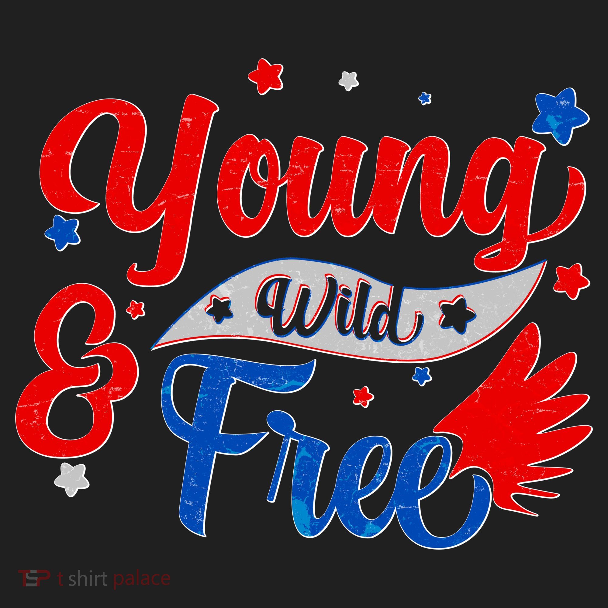 Young Wild And Free USA Hat