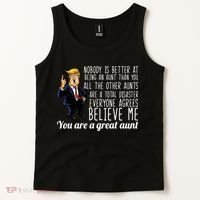 Your A Great Aunt Donald Trump Tank Top thumb 2