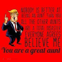 Your A Great Aunt Donald Trump Santa Hat thumb 1