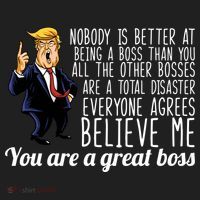 Your A Great Boss Donald Trump Tumbler thumb 3