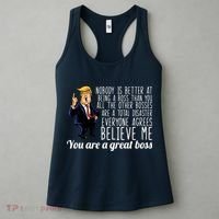 Your A Great Boss Donald Trump Women's Tank Top thumb 3