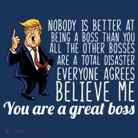 Your A Great Boss Donald Trump Women's T-Shirt thumb 6