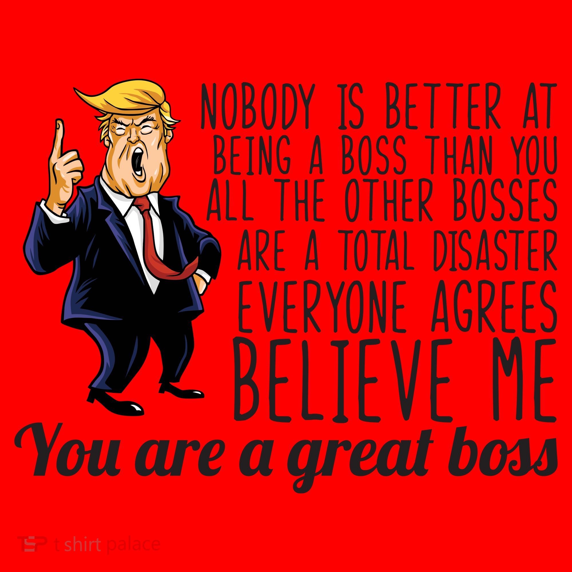 Your A Great Boss Donald Trump Santa Hat