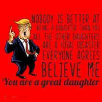 Your A Great Daughter Donald Trump Santa Hat thumb 1