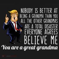 Your A Great Grandma Donald Trump Backpack thumb 2
