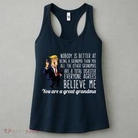 Your A Great Grandma Donald Trump Women's Tank Top thumb 3