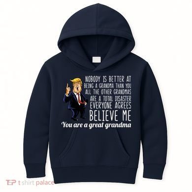 Your A Great Grandma Donald Trump Kids Hoodie