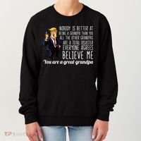 Your A Great Grandpa Donald Trump Women's Sweatshirt thumb 0