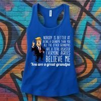 Your A Great Grandpa Donald Trump Women's Tank Top thumb 3