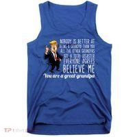 Your A Great Grandpa Donald Trump Tank Top thumb 0