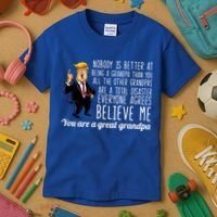 Your A Great Grandpa Donald Trump Kids T-Shirt thumb 3