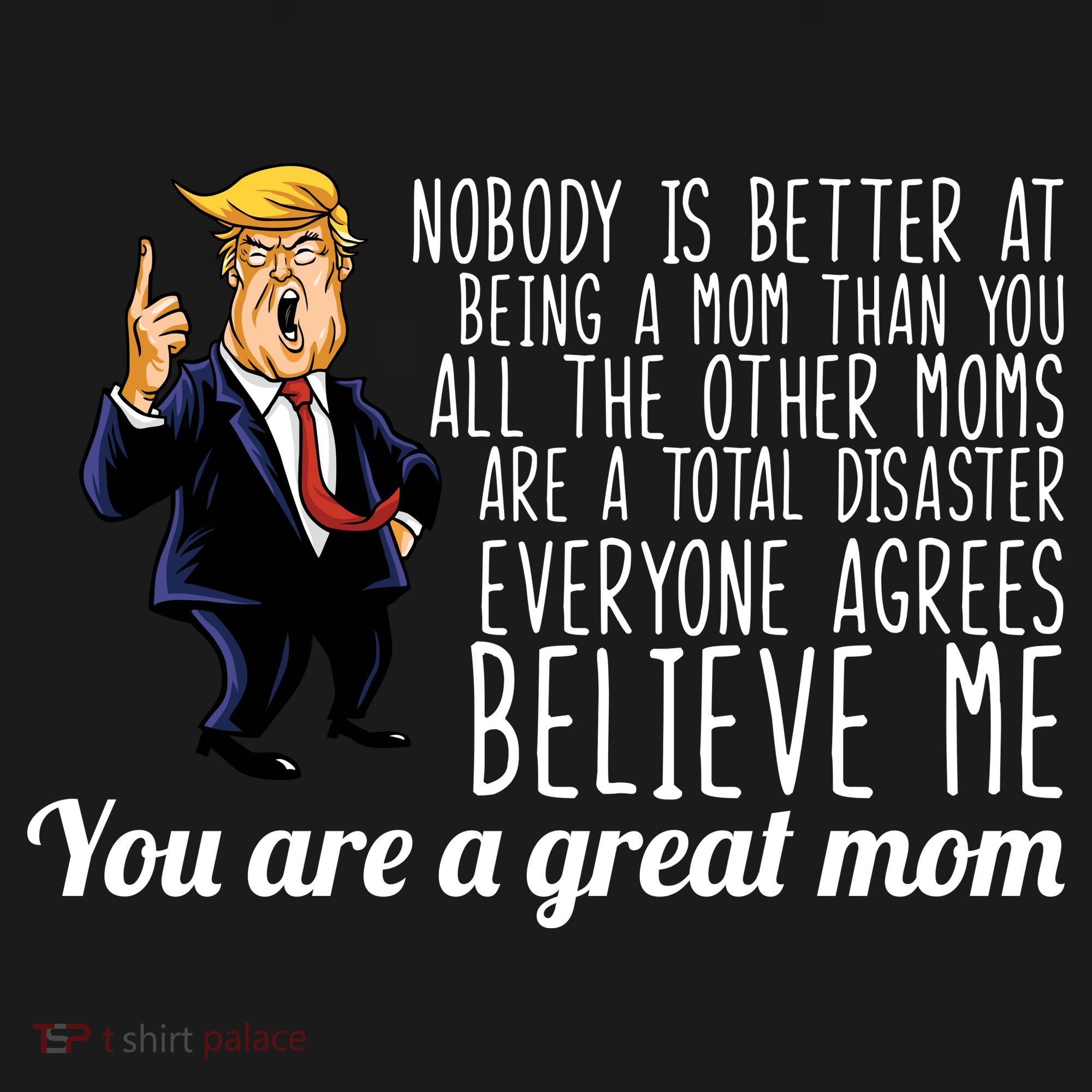 Your A Great Mom Donald Trump USA-Made Doggie Bandana